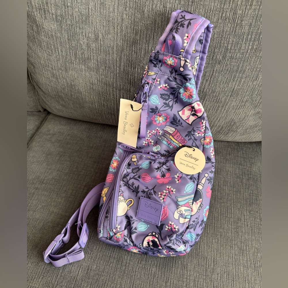Vera Bradley Disney Mini Sling Backpack - Beauty and the Beast